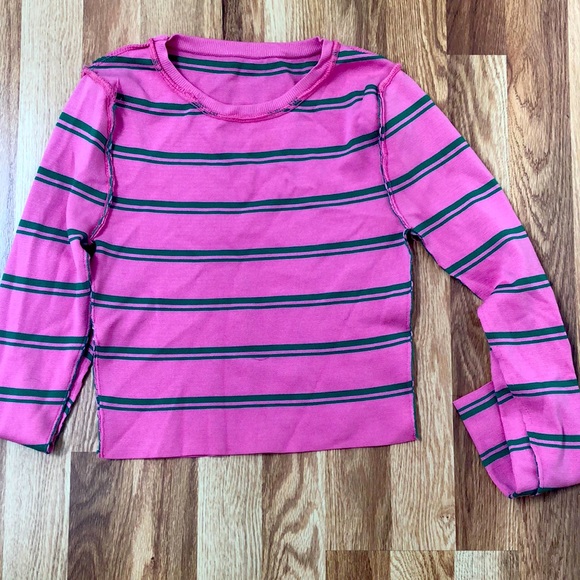 Zara Tops Zara Long Sleeve Cropped Top Poshmark